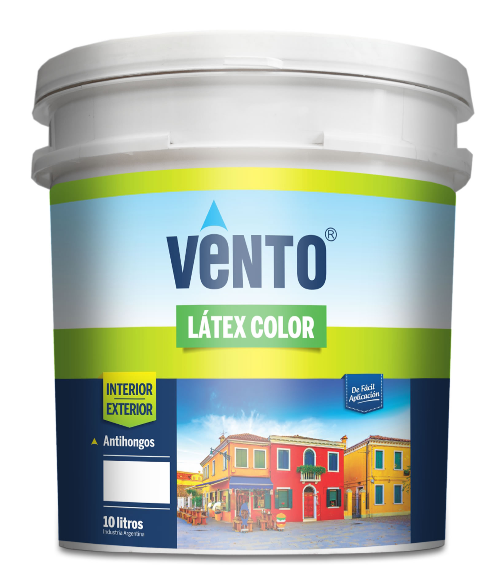 LATEX COLOR ROJO X 1 Lt. (pack x 4)