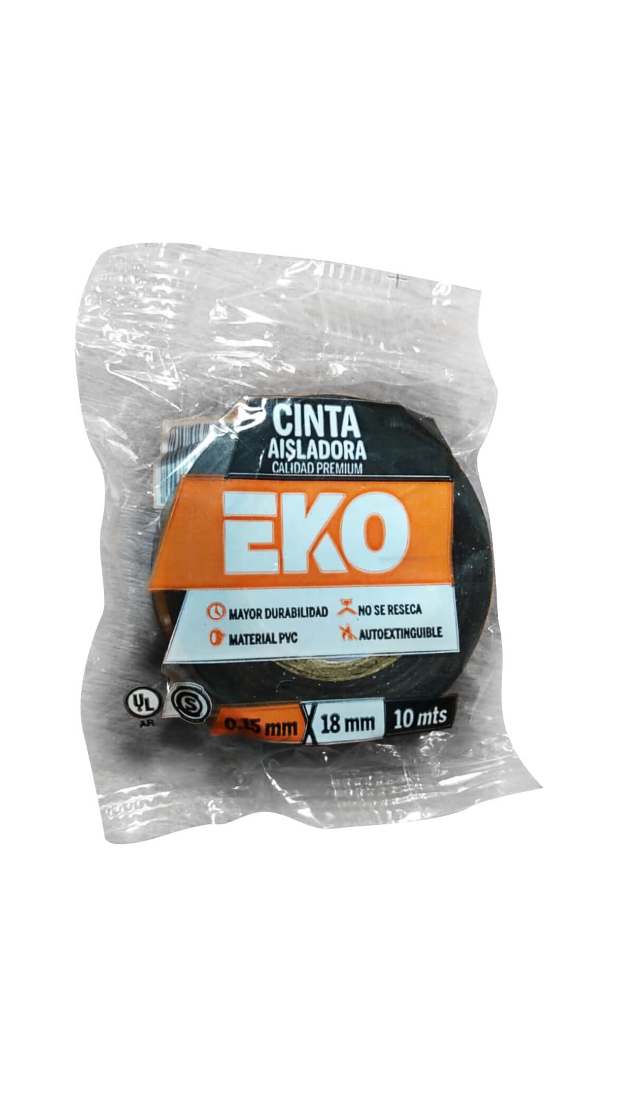 CINTA AISLADORA PVC EKO 18 MM.x 20 Mts. (CAJA x 20)